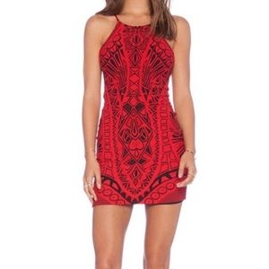 Parker Jaden Sexy Body-con Mini Dress